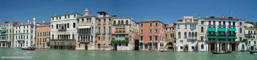 Panorama Canale Grande in Venedig ©PICTUREDESIGN