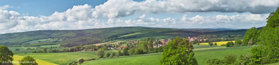 Panorama Hoher Meissner in Nordhessen © PICTUREDESIGN